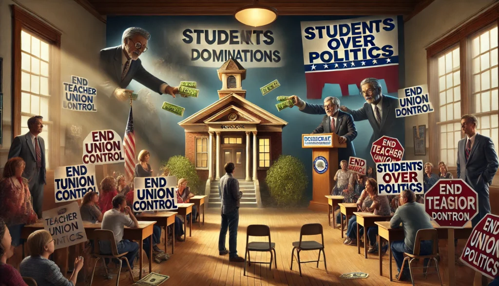 “Parents must end the teachers unions’ stranglehold on education”