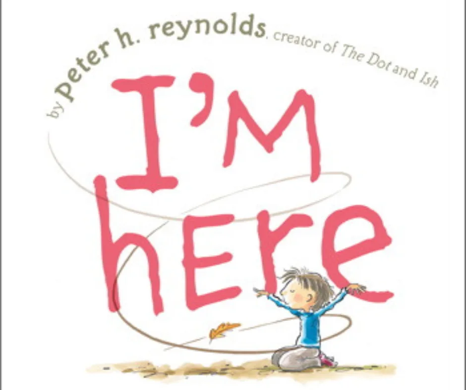 I'm here book cover